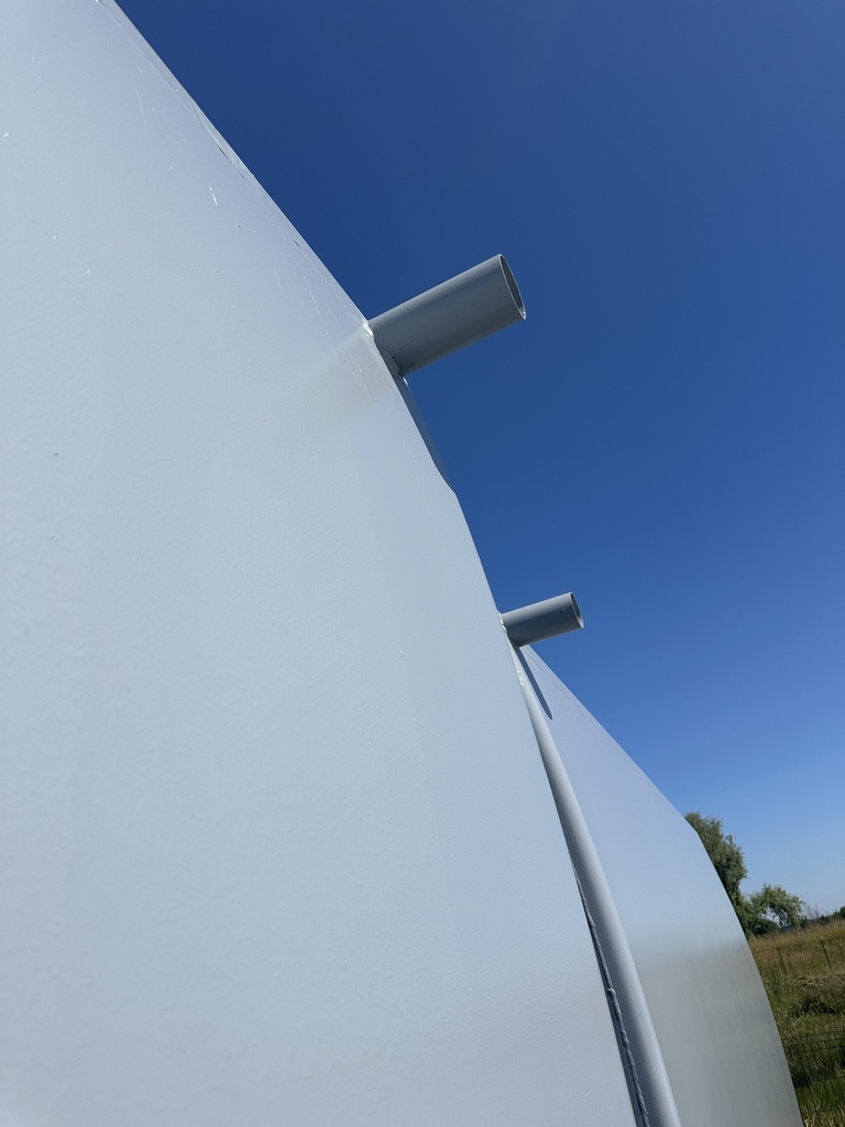 CITERNE 40m3 ENV RECTANGULAIRE ACIER OCC Simple paroi