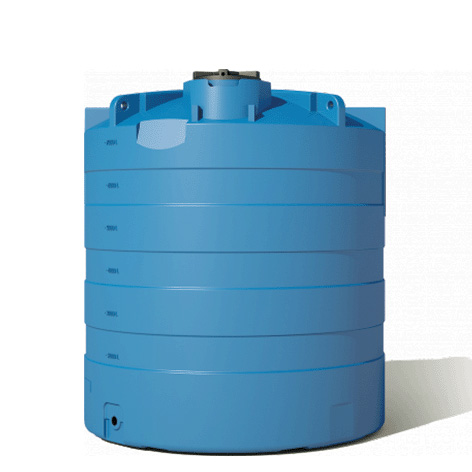 ROTOMOULD POLYETHYLENE 7 500L AERIAL RESERVOIR 