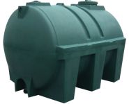 4000 LITER SELF-SUPPORTING CYLINDRICAL POLYETHYLENE TANK