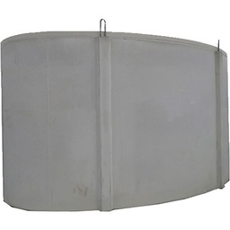 [CUVE-BE-ENT-15000] 15000L OVAL CONCRETE TANK