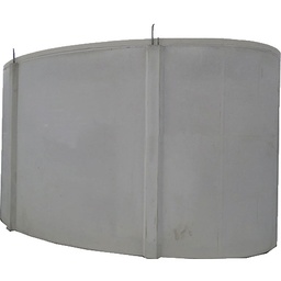 [CUVE-BE-ENT-10000 §] 10000L OVAL CONCRETE TANK